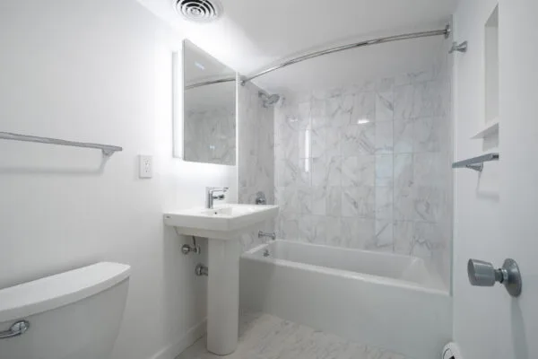 Bathrooms installation