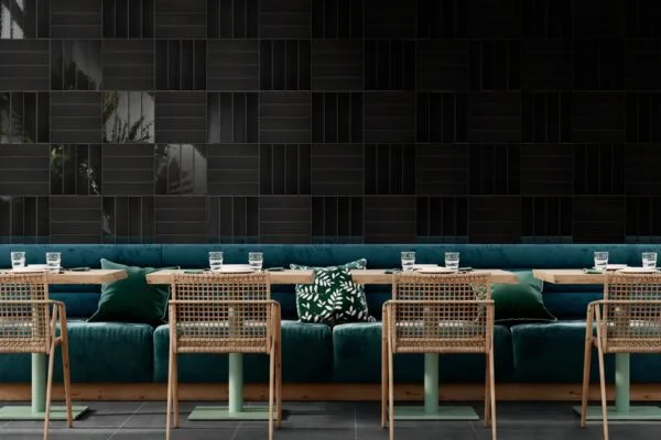 Living Spaces installation