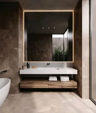 Marble-Look Tile